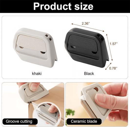 ๐ฅMagnetic Retractable Box Cutter - Safety Lock Utility Knife with Built-in Magnet for Easy Storage & Quick Access