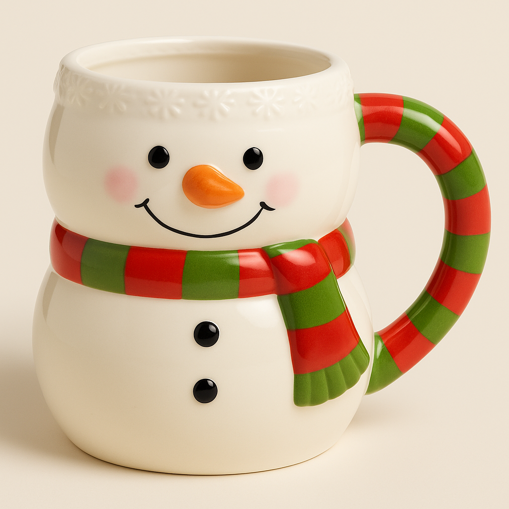 Christmas Ceramic Mug β Festive Gift for Hot Chocolate & Tea