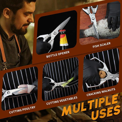 🏆 69K+ SOLD!🔥Kitchen Scissors all Purpose