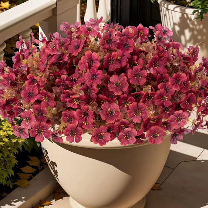 🏆Flash Sale⚡Artificial Outdoor Fall Flowers - UV resistant, Waterproof, Windproof