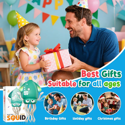 Dancing Octopus Baby Toy | Electric Crawling Octopus Tummy Time Toy