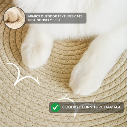 Instinct Basket | Handwoven & Chemical-Free Cat Territory (+FREE Natural Cotton Pillow)