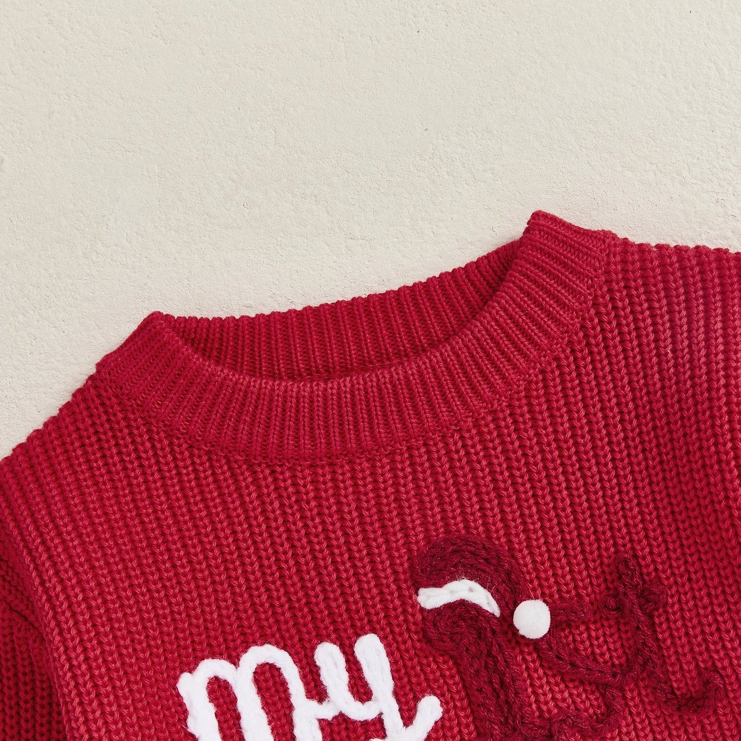 MY 1ST CHRISTMAS Knitted Sweater