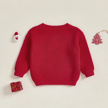 MY 1ST CHRISTMAS Knitted Sweater