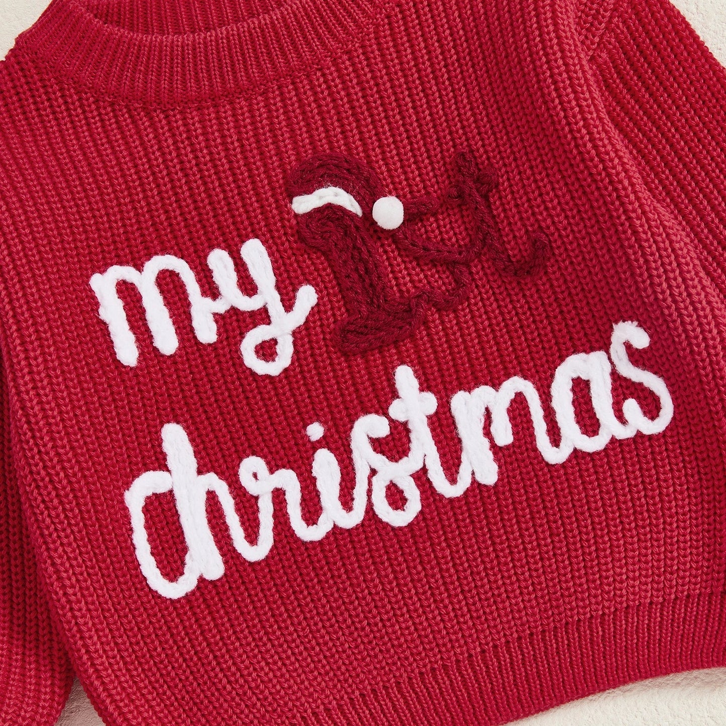 MY 1ST CHRISTMAS Knitted Sweater