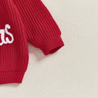 MY 1ST CHRISTMAS Knitted Sweater