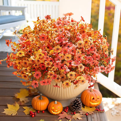 🏆Flash Sale⚡Artificial Outdoor Fall Flowers - UV resistant, Waterproof, Windproof