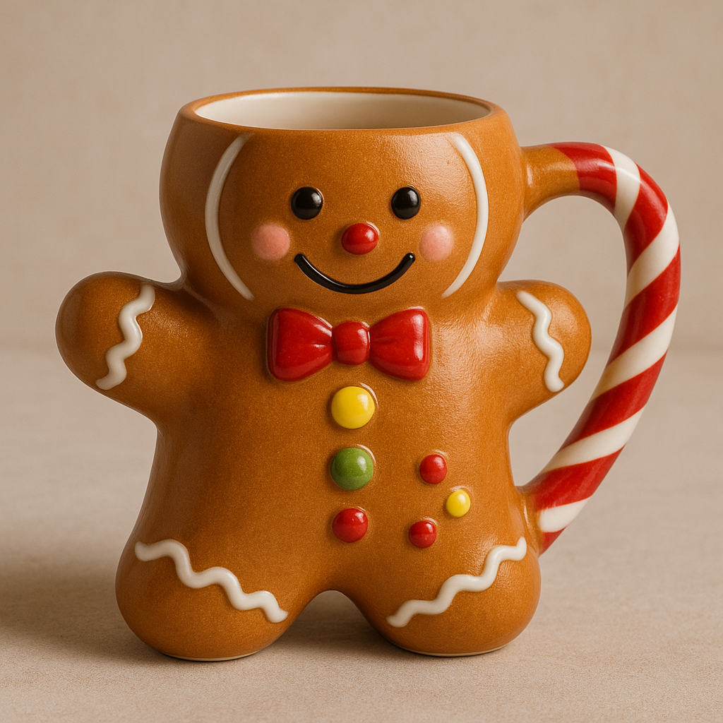 Christmas Ceramic Mug – Festive Gift for Hot Chocolate & Tea