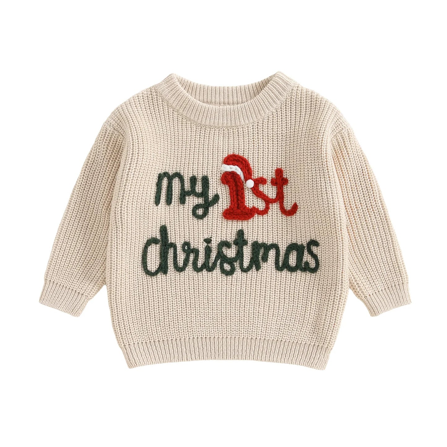 MY 1ST CHRISTMAS Knitted Sweater